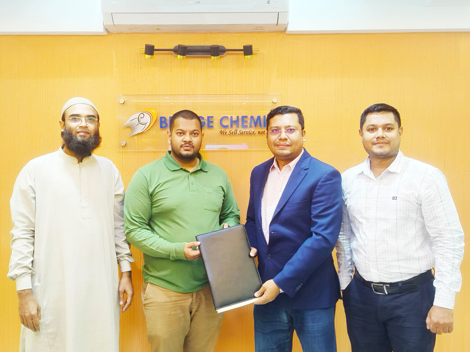 We are excited to share that Bridge Chemie Limited has officially signed an agreement to implement SystechiHR.