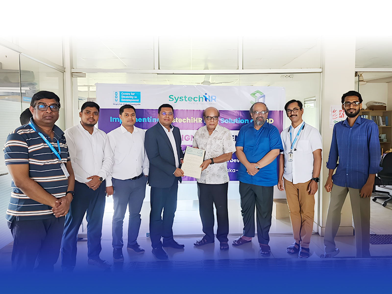 SystechiHR Embarks on a HR Transformation Journey with Centre for Disability in Development.